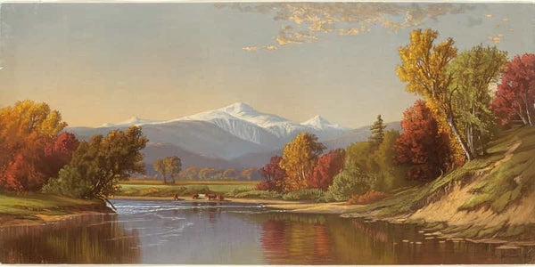 Alfred Thompson Bricher Late Autumn In The White Mountains By Alfred Thompson Bricher