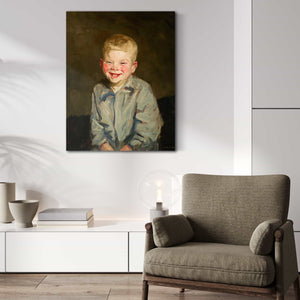 Robert Henri Laughing Boy By Robert Henri