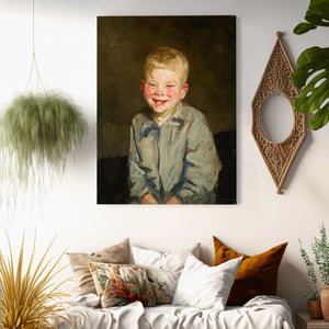 Robert Henri Laughing Boy By Robert Henri