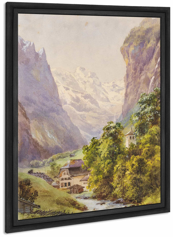 Lauterbrunnen By Edward Theodore Compton