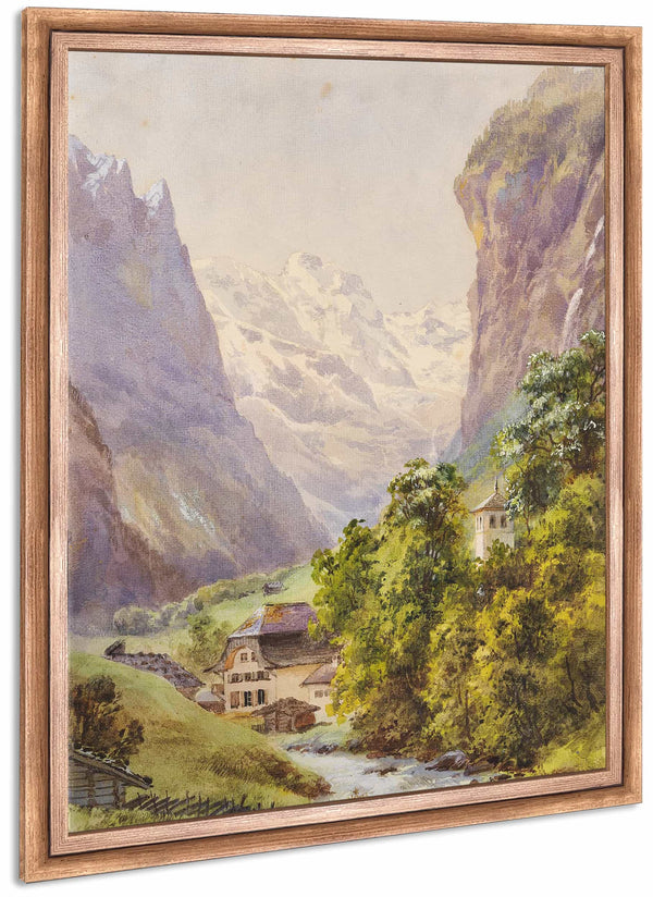 Lauterbrunnen By Edward Theodore Compton