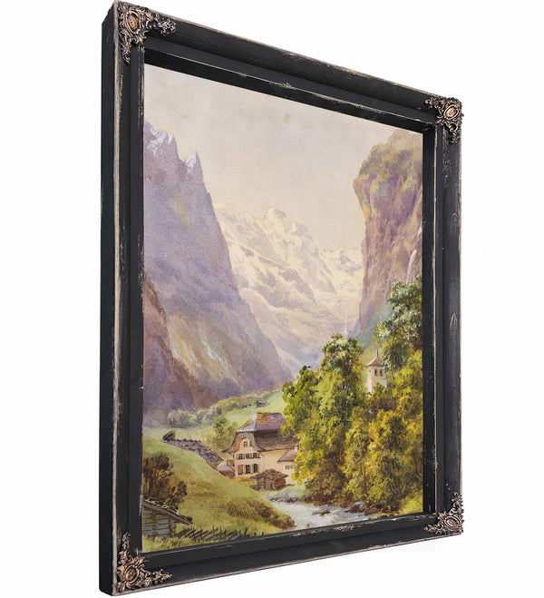 Lauterbrunnen By Edward Theodore Compton