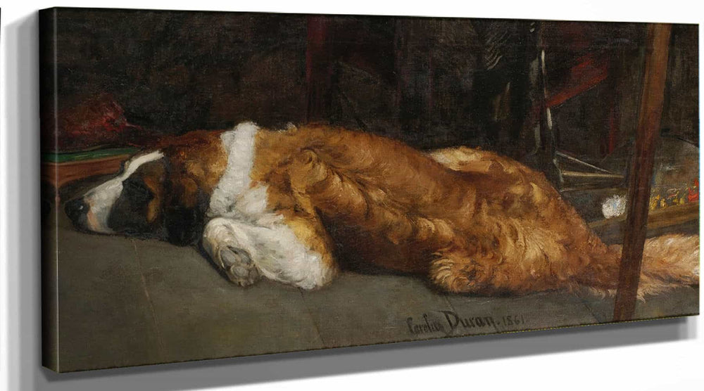 Carolus Duran Le Chien By Carolus Duran