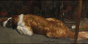 Carolus Duran Le Chien By Carolus Duran