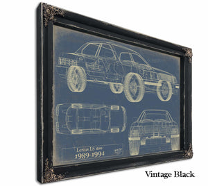 Lexus Ls 400 1989 1994 Wall Art from Bella Frye.