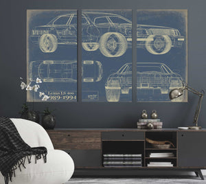 Lexus Ls 400 1989 1994 Wall Art from Bella Frye.