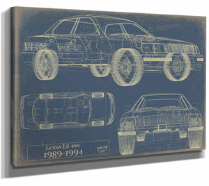 Lexus Ls 400 1989 1994 Wall Art from Bella Frye.