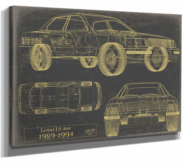 Lexus Ls 400 1989 1994 Wall Art from Bella Frye.