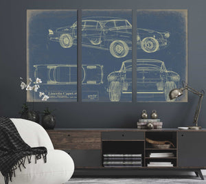 Lincoln Capri Hardtop Coupe 1955 Wall Art from Bella Frye.