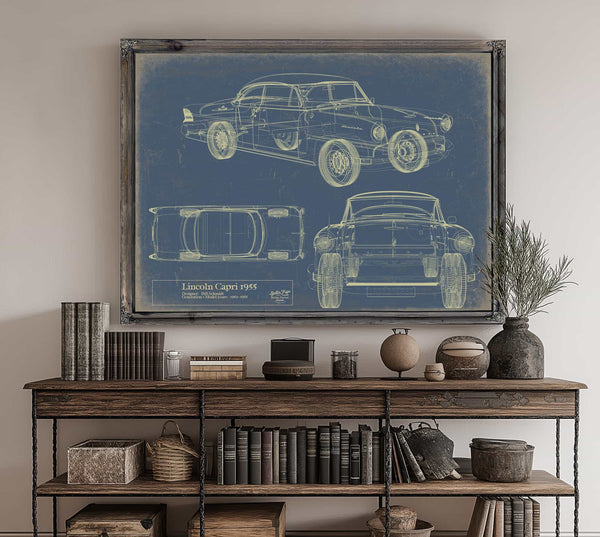 Lincoln Capri Hardtop Coupe 1955 Wall Art from Bella Frye.