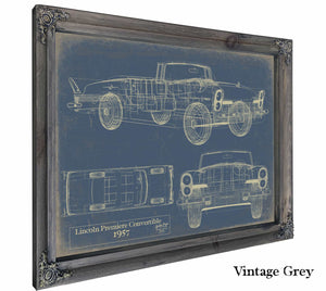 Lincoln Premiere Convertible 1957 Wall Art from Bella Frye.