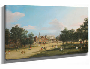 Canaletto London A View Of The Old Horse Guards And Banqueting Hall Whitehall Seen From St James Park By Canaletto