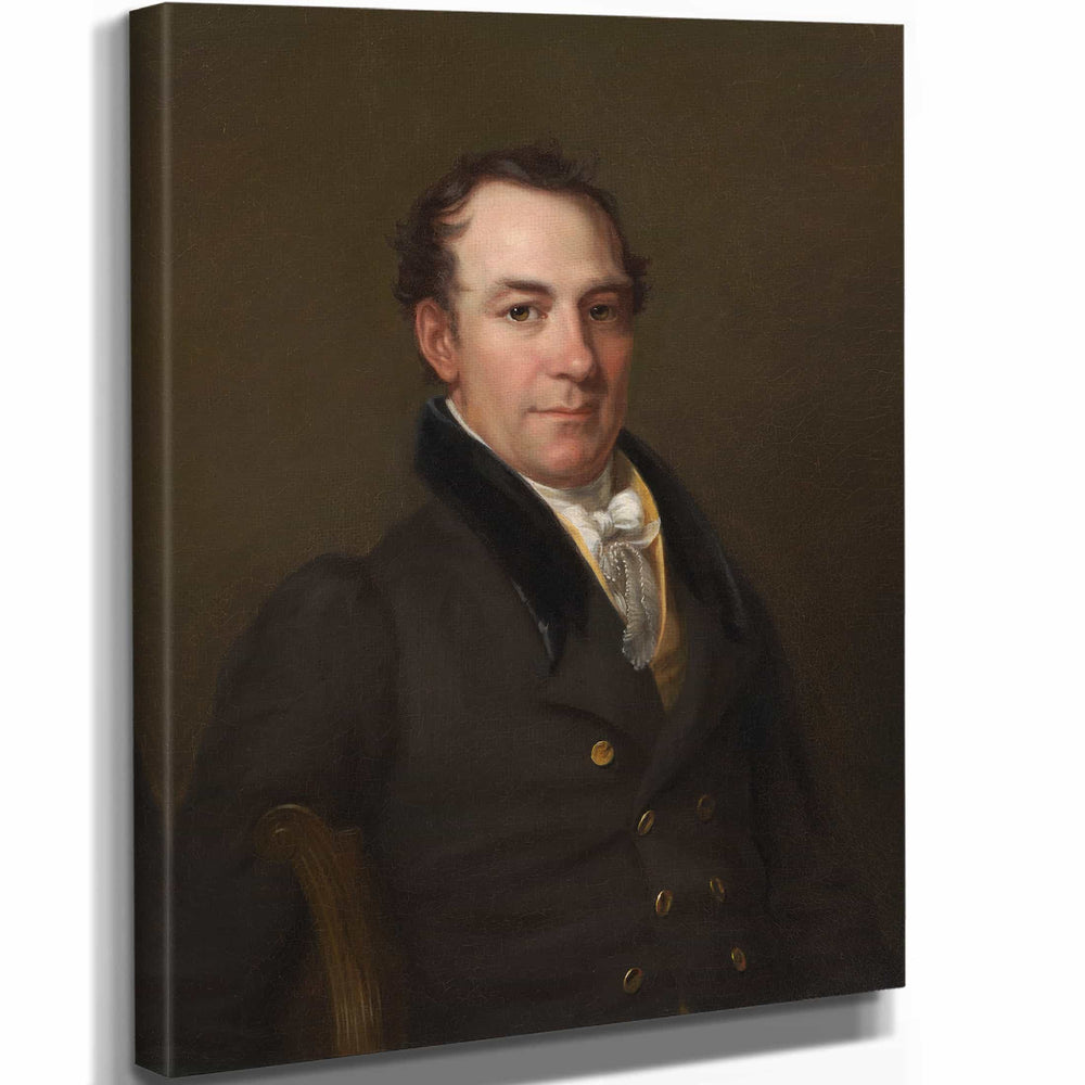 Charles Bird King 11" x 14" / Stretched Canvas Wrap Louis Mclane By Charles Bird King