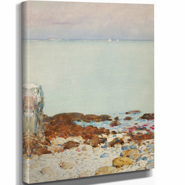 Childe Hassam Low Tide Isles Of Shoals By Childe Hassam