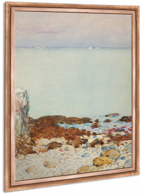 Low Tide Isles Of Shoals By Childe Hassam