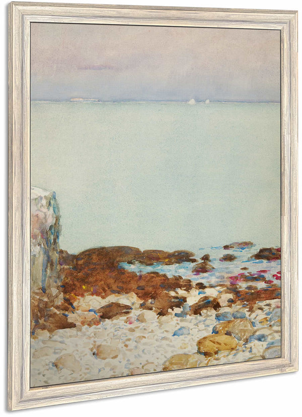 Low Tide Isles Of Shoals By Childe Hassam