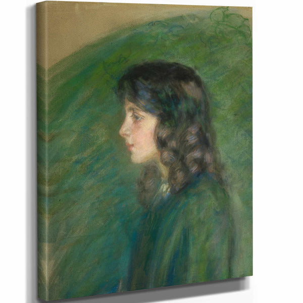 Alice Pike Barney 11" x 14" / Stretched Canvas Wrap Lucy By Alice Pike Barney