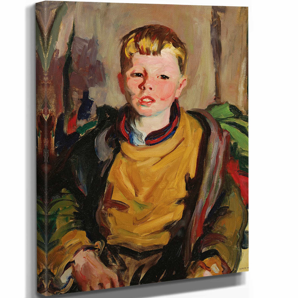 Robert Henri 11" x 14" / Stretched Canvas Wrap Macnamara By Robert Henri