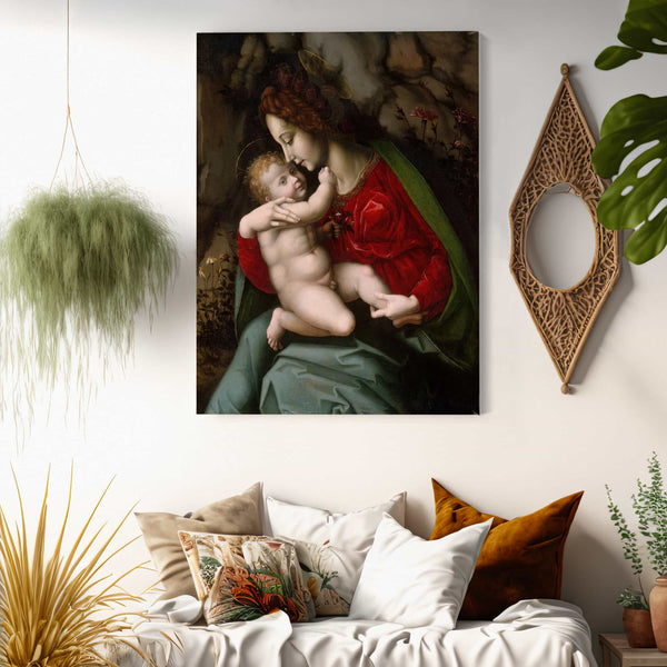 Bacchiacca Madonna And Child By Bacchiacca