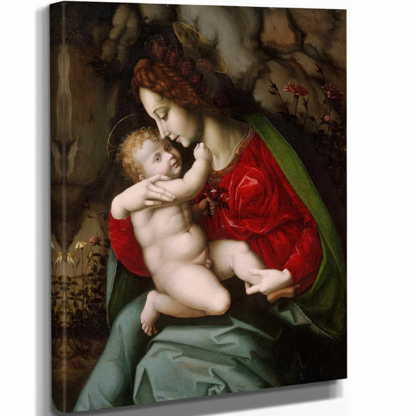 Bacchiacca Madonna And Child By Bacchiacca