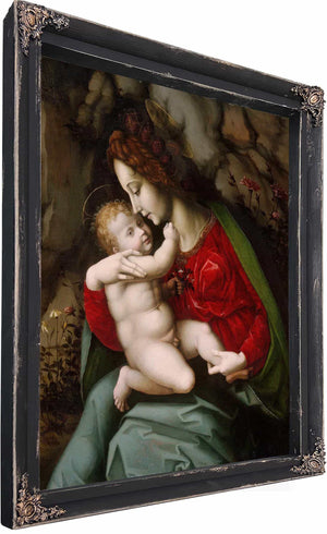 Madonna And Child By Bacchiacca