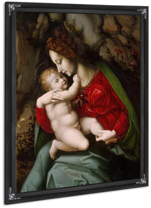 Madonna And Child By Bacchiacca