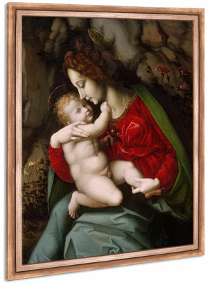 Madonna And Child By Bacchiacca