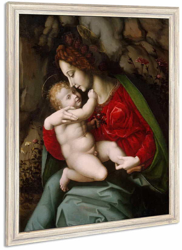 Madonna And Child By Bacchiacca