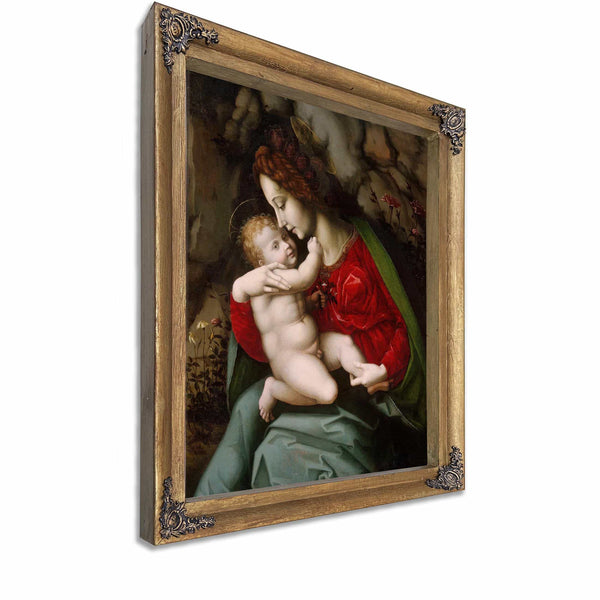 Madonna And Child By Bacchiacca