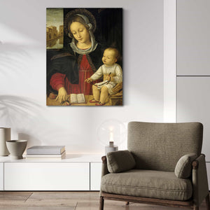 Borgognone Madonna And Child By Borgognone