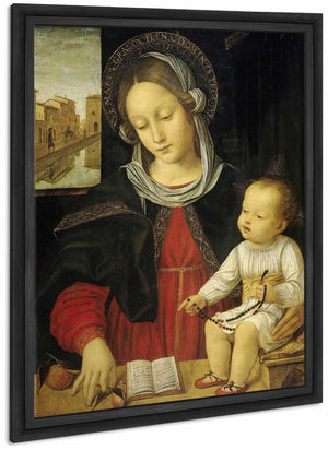 Madonna And Child By Borgognone