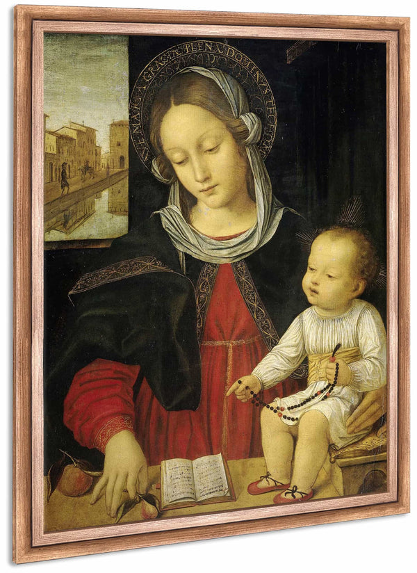 Madonna And Child By Borgognone