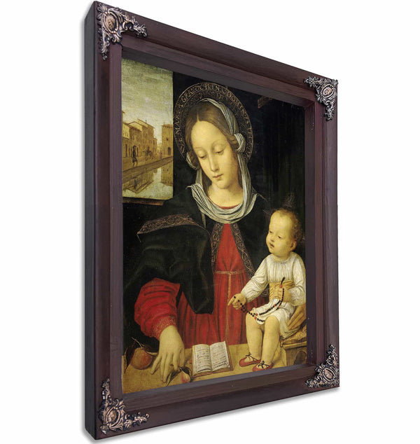 Madonna And Child By Borgognone