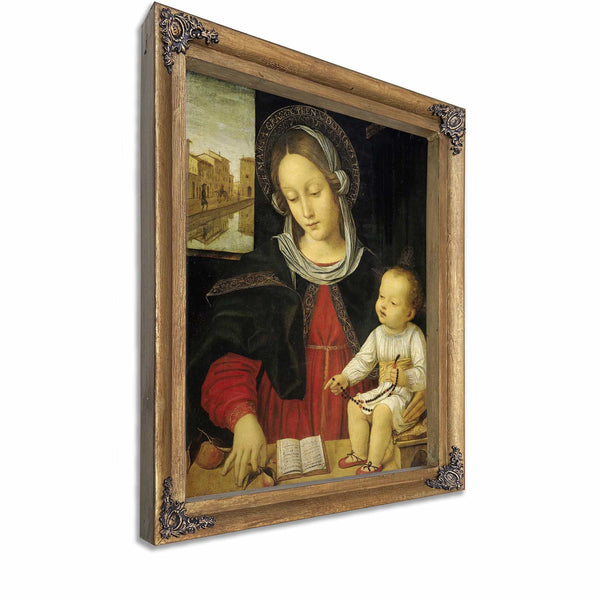 Madonna And Child By Borgognone