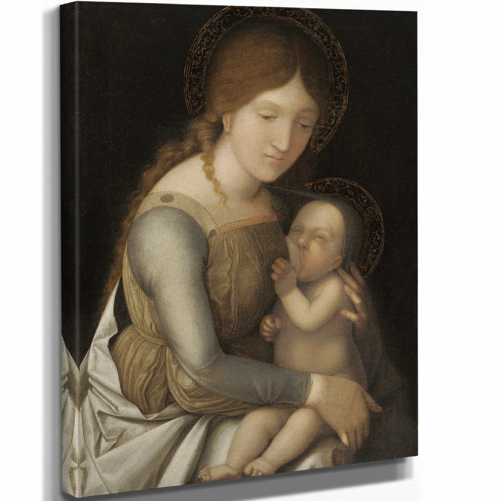 Correggio Madonna And Child By Correggio