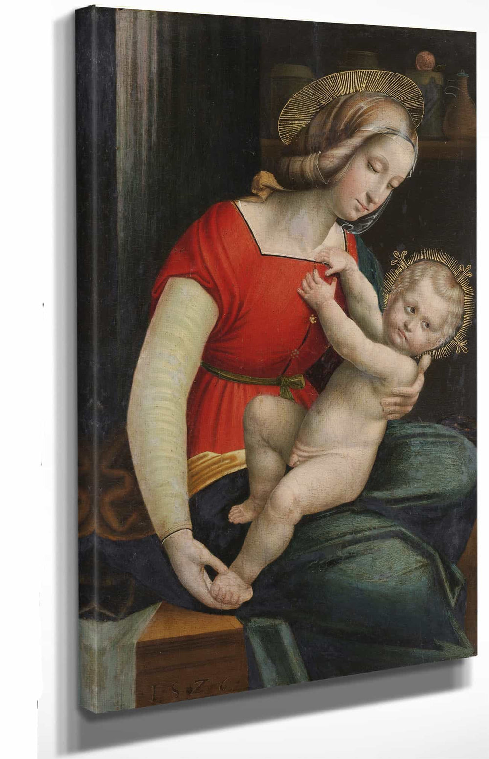 Defendente Ferrari Madonna And Child By Defendente Ferrari