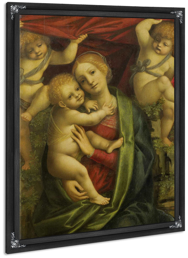 Madonna And Child By Workshop Of Gaudenzio Ferrari