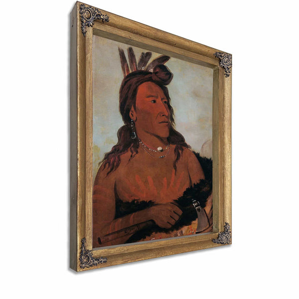 Mah To Che Ga Little Bear A Hunkpapa Brave By George Catlin