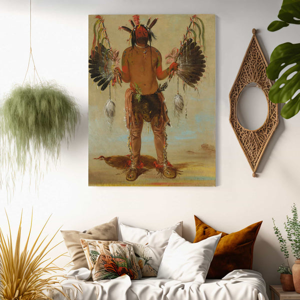 George Catlin Mah To He Ha Old Bear A Medicine Man By George Catlin