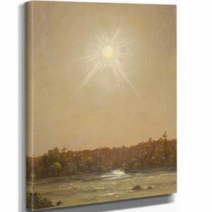 Frederic Edwin Church Maine Sunset (1855–65) By Frederic Edwin Church