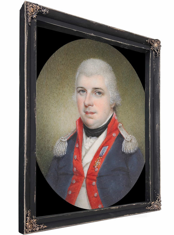 Major Thomas Humphrey Cushing By James Peale