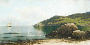 Alfred Thompson Bricher Marine Landscape By Alfred Thompson Bricher