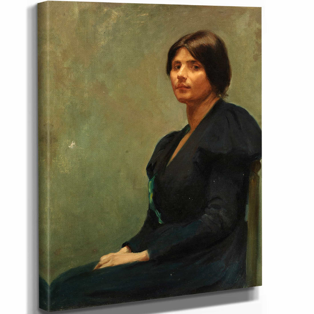 Alice Pike Barney 11" x 14" / Stretched Canvas Wrap Martha By Alice Pike Barney