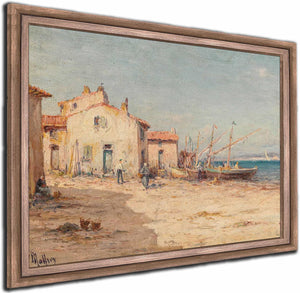 Martigues Port By Charles Malfroy