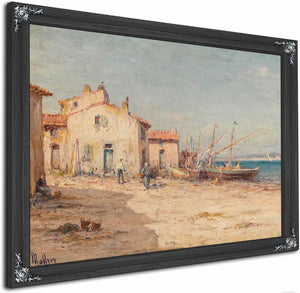 Martigues Port By Charles Malfroy