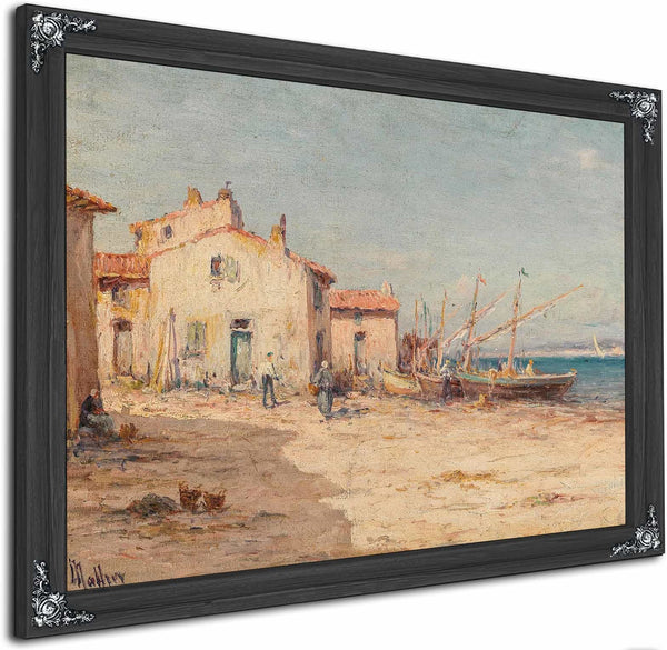 Martigues Port By Charles Malfroy