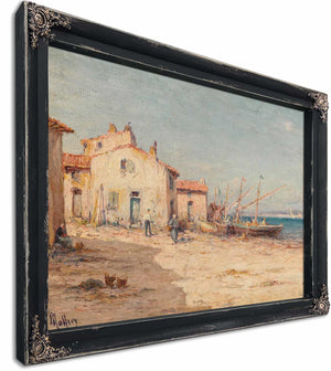 Martigues Port By Charles Malfroy