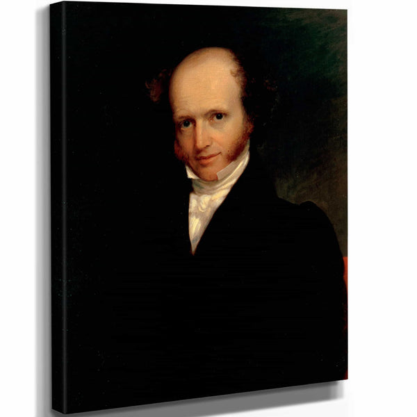 Francis Alexander 11" x 14" / Stretched Canvas Wrap Martin Van Buren By Francis Alexander