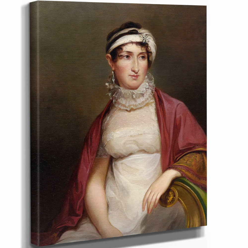 Thomas Sully 11" x 14" / Stretched Canvas Wrap Mary Harveymrs Paul Beck By Thomas Sully