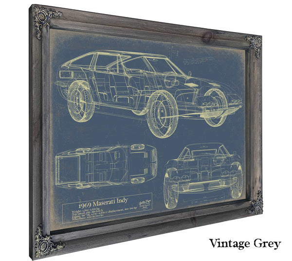 Maserati Indy 1969 Wall Art from Bella Frye.